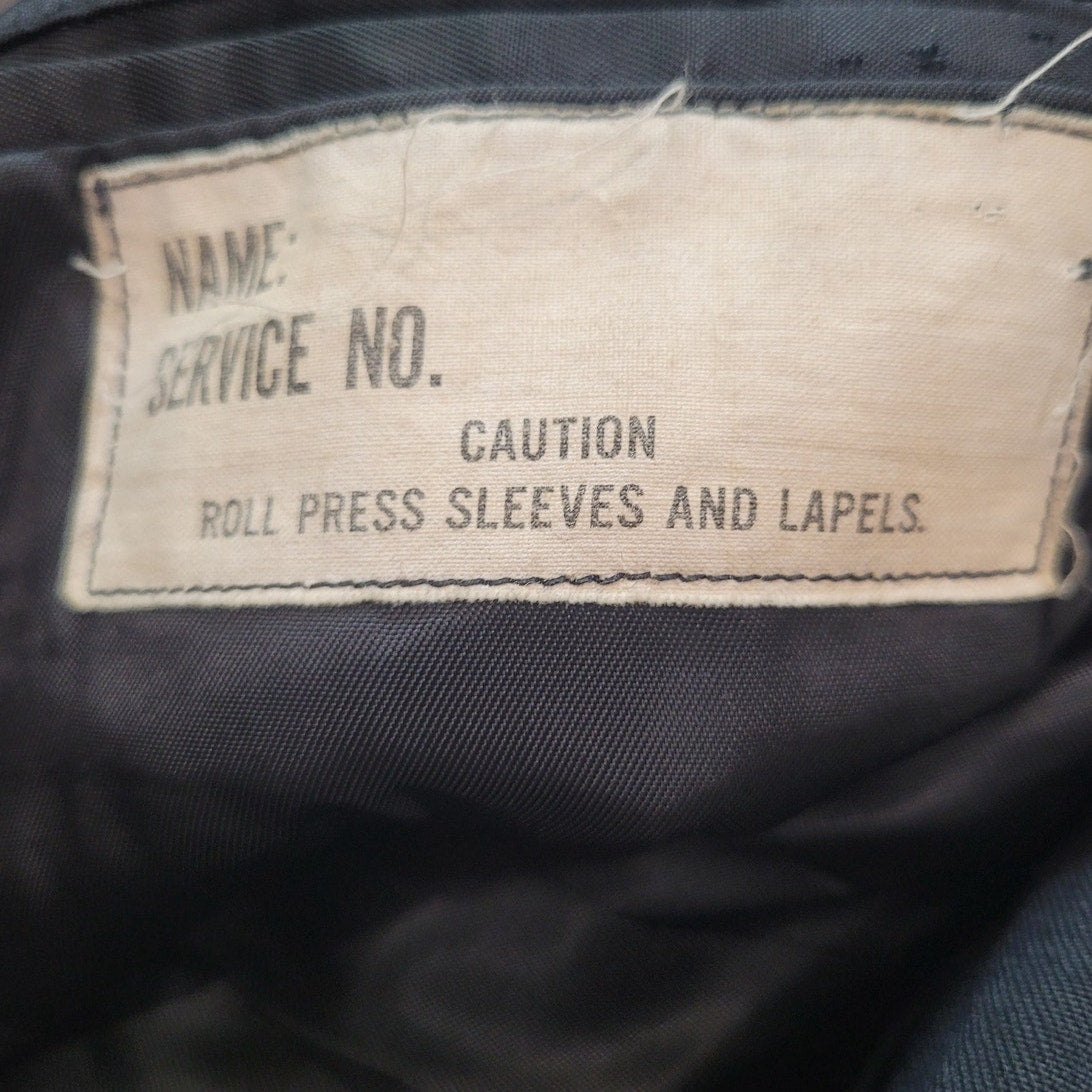 1973 U.S. Navy Data Processing Technician First Class Dress Blue Jacket – 44 X-Long, EUC
