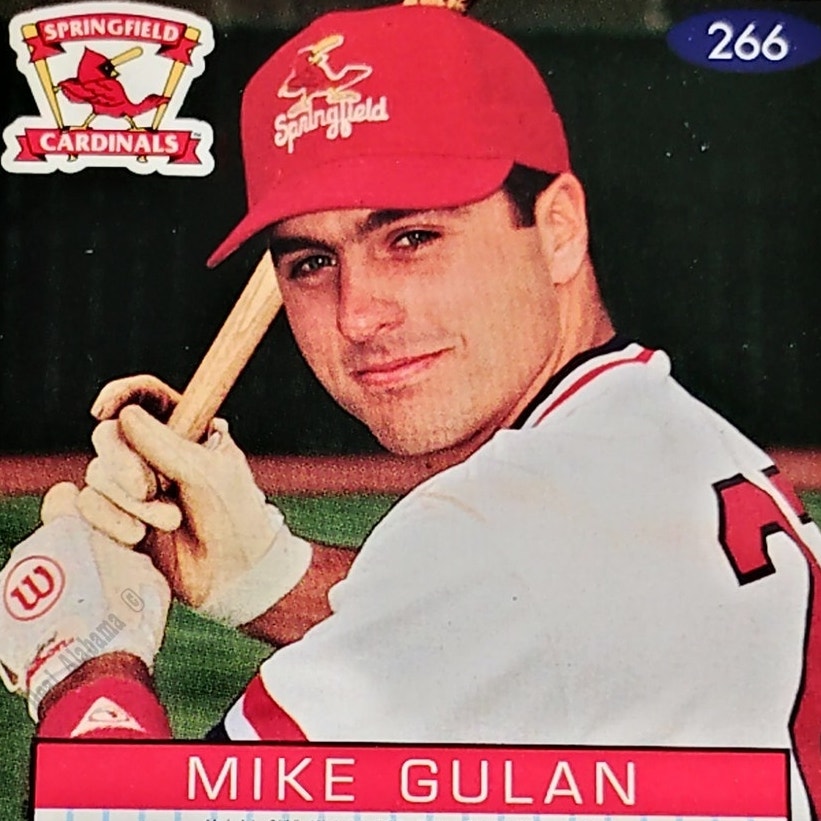 Mike Gulan, Springfield Cardinals, #266, 93-94 Fleer Excel Minor Leagues