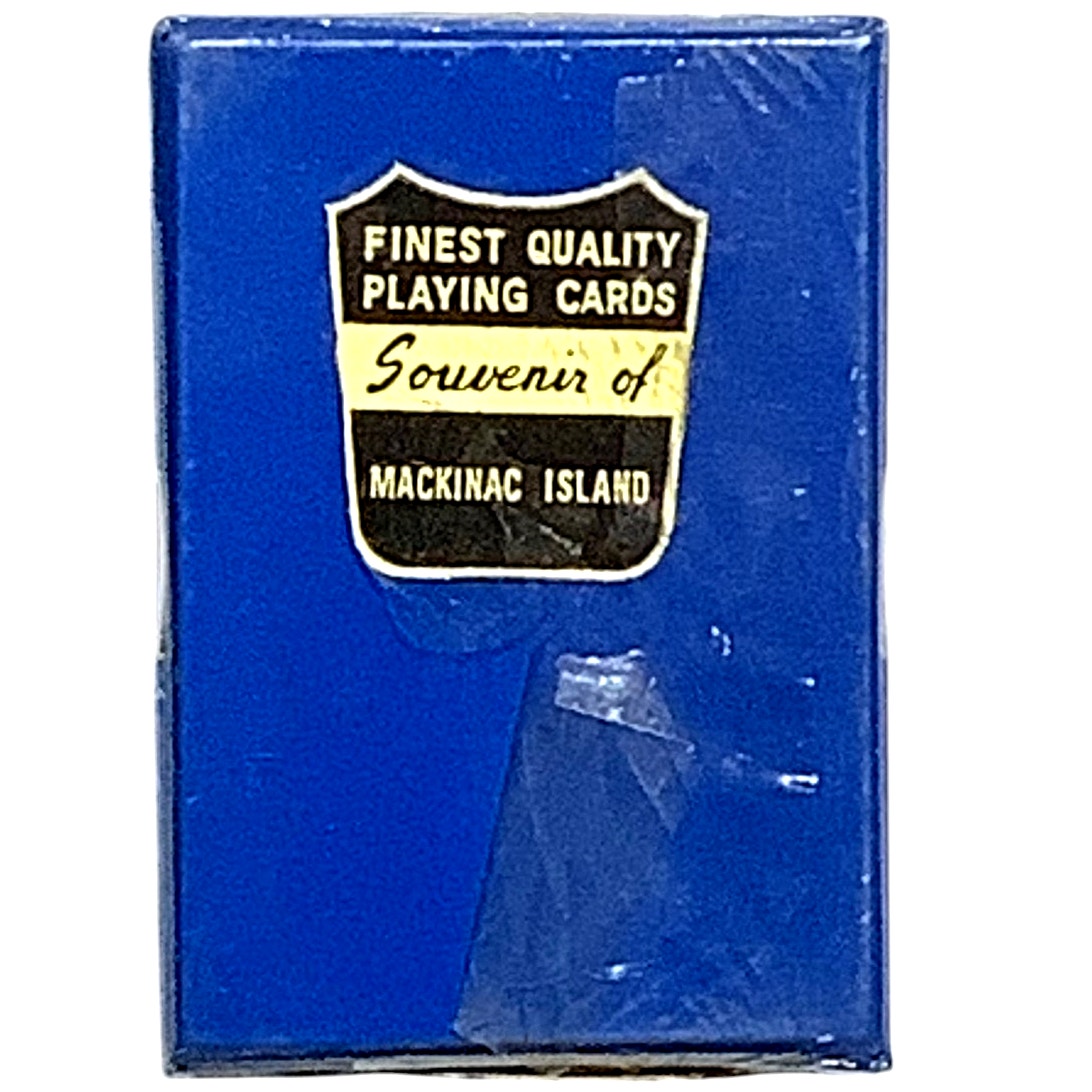 Vintage Souvenir Playing Cards, Sealed NIP, From Mackinac Island, Michigan
