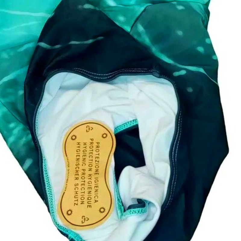 American Trend Tummy Control Criss Cross Back Basic Training Green Gradient, 6-8