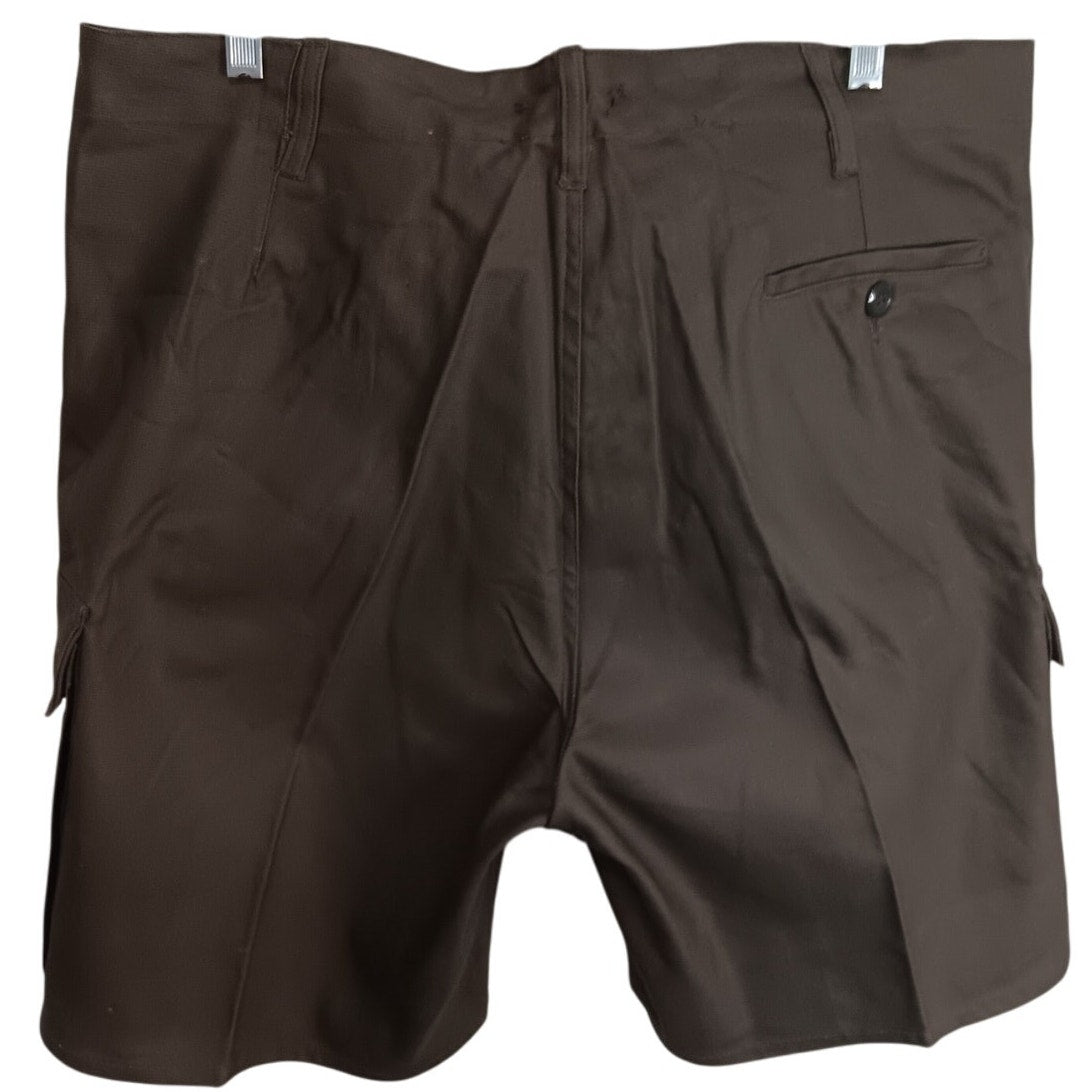 German Military Moleskin Shorts - NSN 8415-12-155-9088 - Olive Drab - Size 38