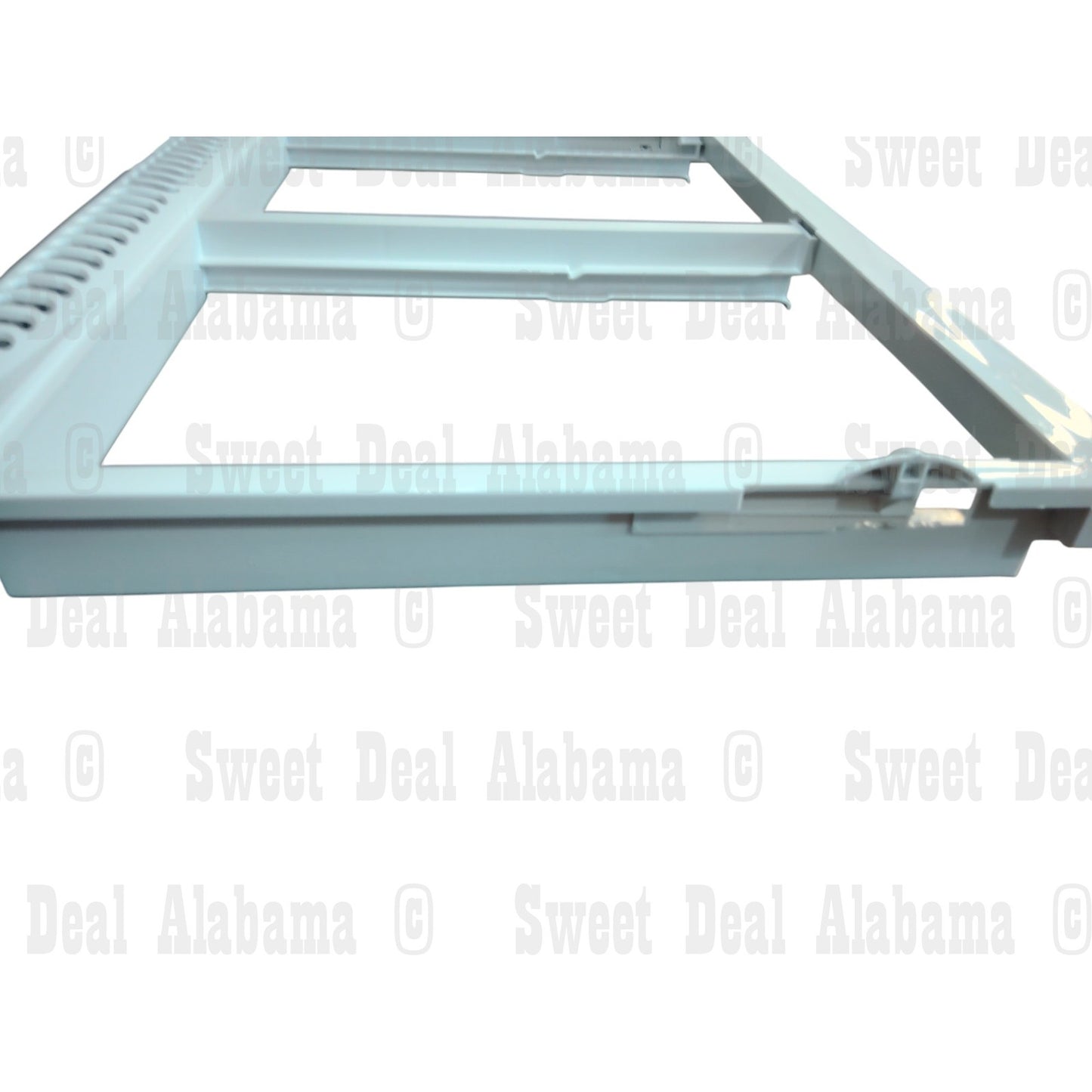 Crisper Pan Cover – Compatible w/ Frigidaire Fridge Drawer, Glass Shelf Frame