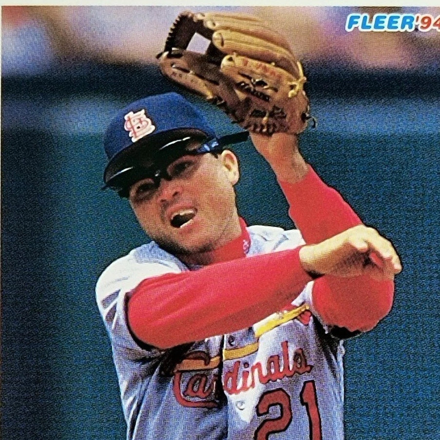 Geronimo Pena, St. Louis Cardinals, #643, 1994 Fleer Baseball Collector's Card