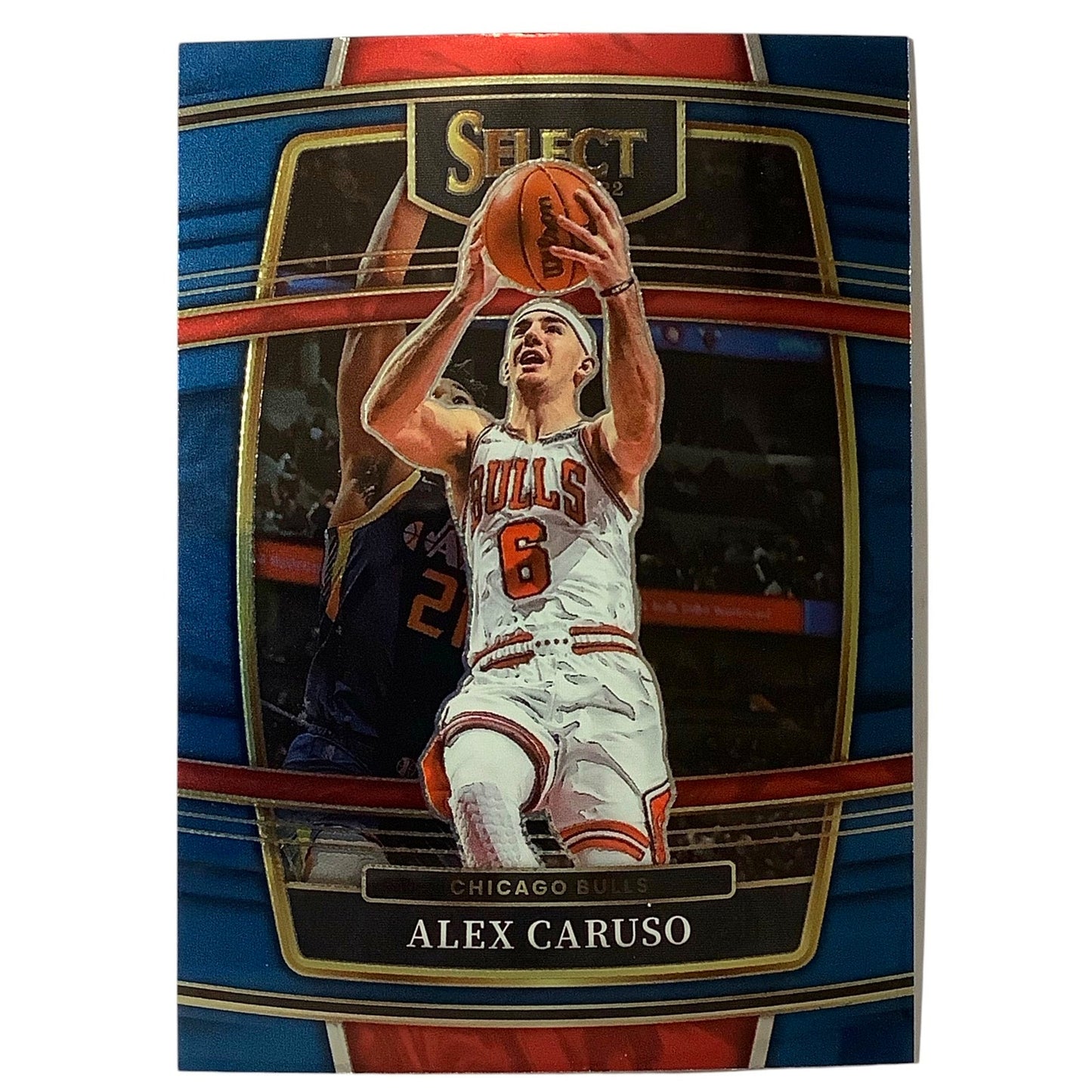 Alex Caruso, Chicago Bulls, Card #9, 2021-22 NBA Panini Select