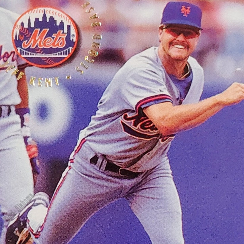Jeff Kent, New York Mets, #570, 1994 Fleer Baseball Collector's Card