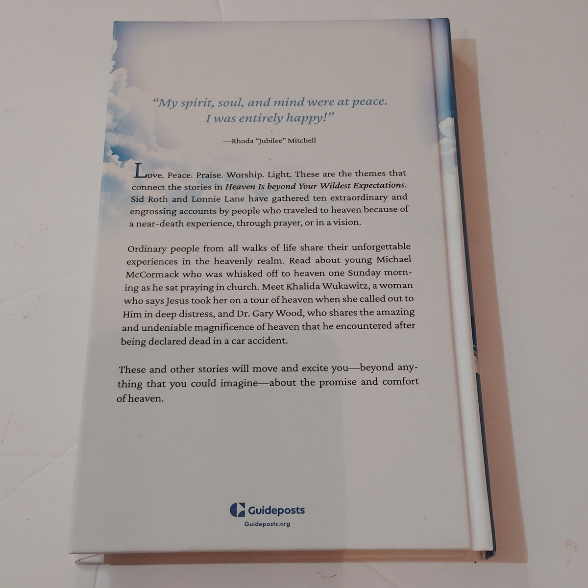 Heaven Is Beyond Your Wildest Expectations -Sid Roth & Lonnie Lane Hardback Book