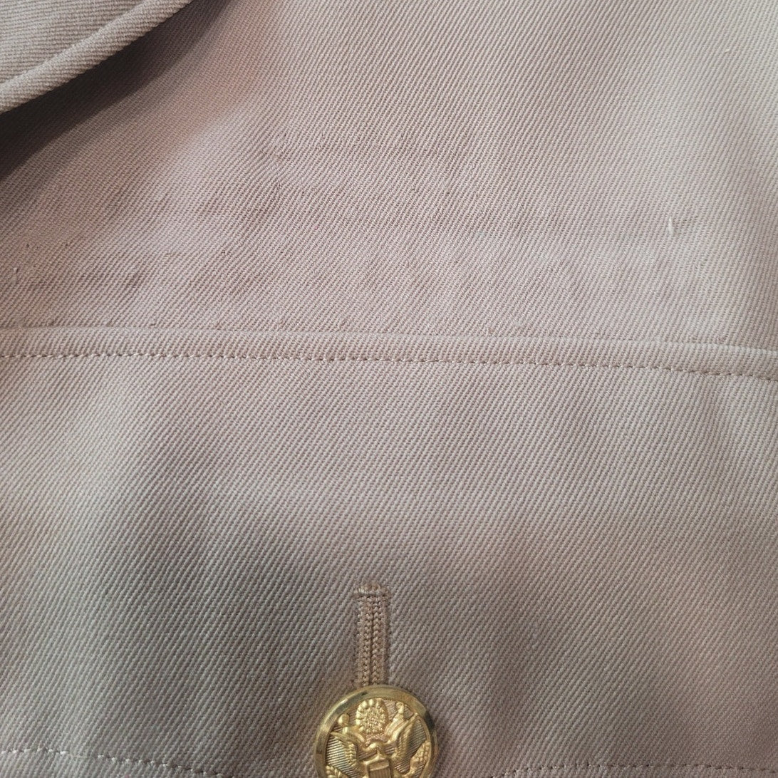 1958 U.S. Officer Jacket – Tropical Wool – Size 40R – Lowe Tailors Annapolis MD – 5 Service Stripes – Jacket Only