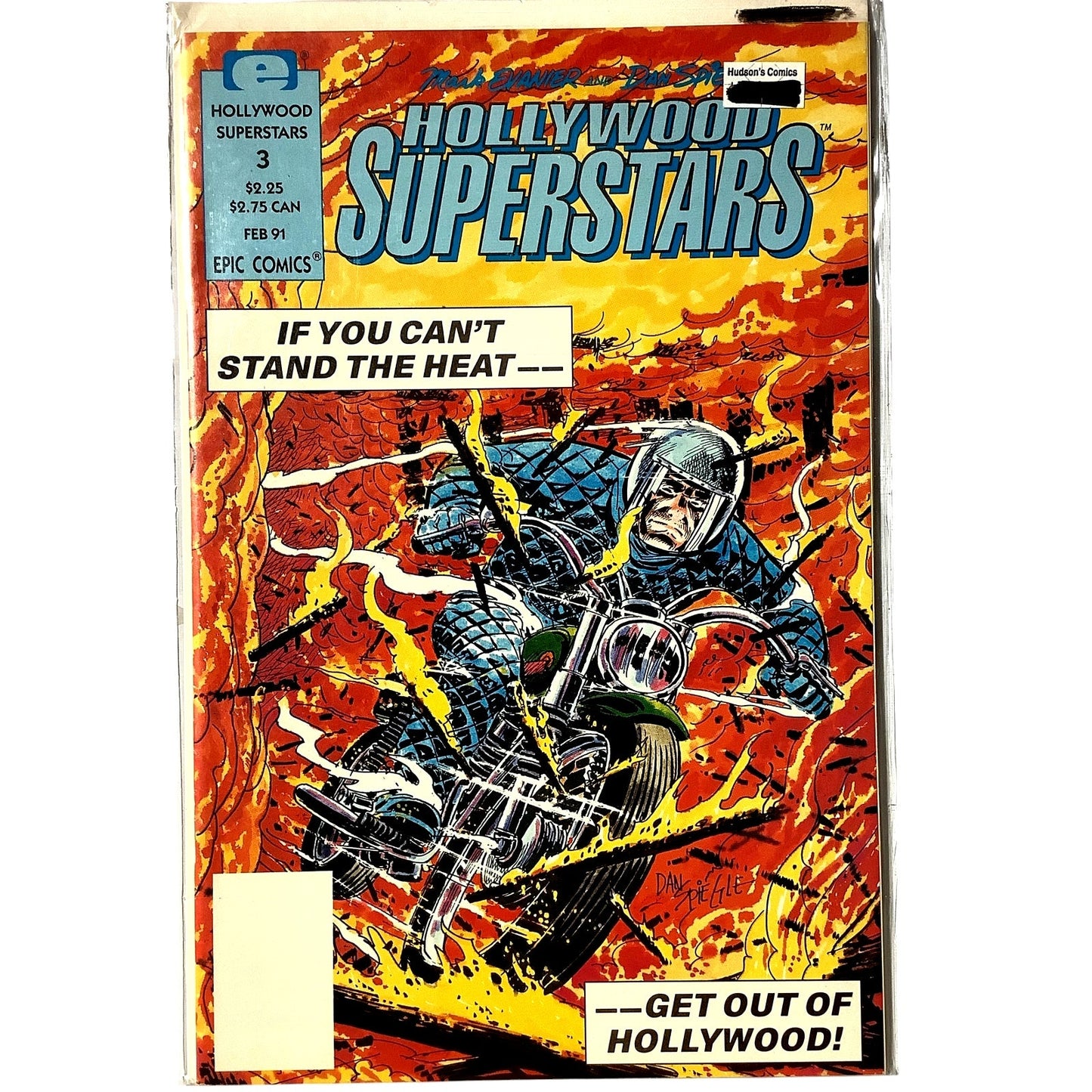 Hollywood Superstars #3, Feb. 1991, Epic Comics, NM 9.4
