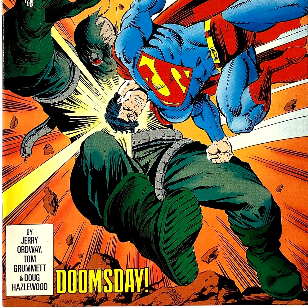 DC Comics, Superman #497, Doomsday 4/7, Dec 1992, NM 9.4