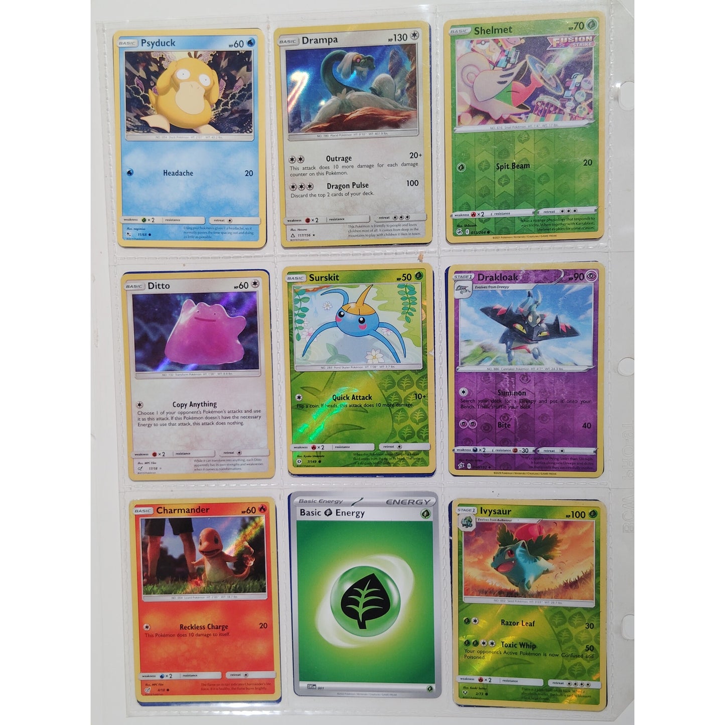 18 Random Pokémon Cards Pictured, Actual Photos Provided