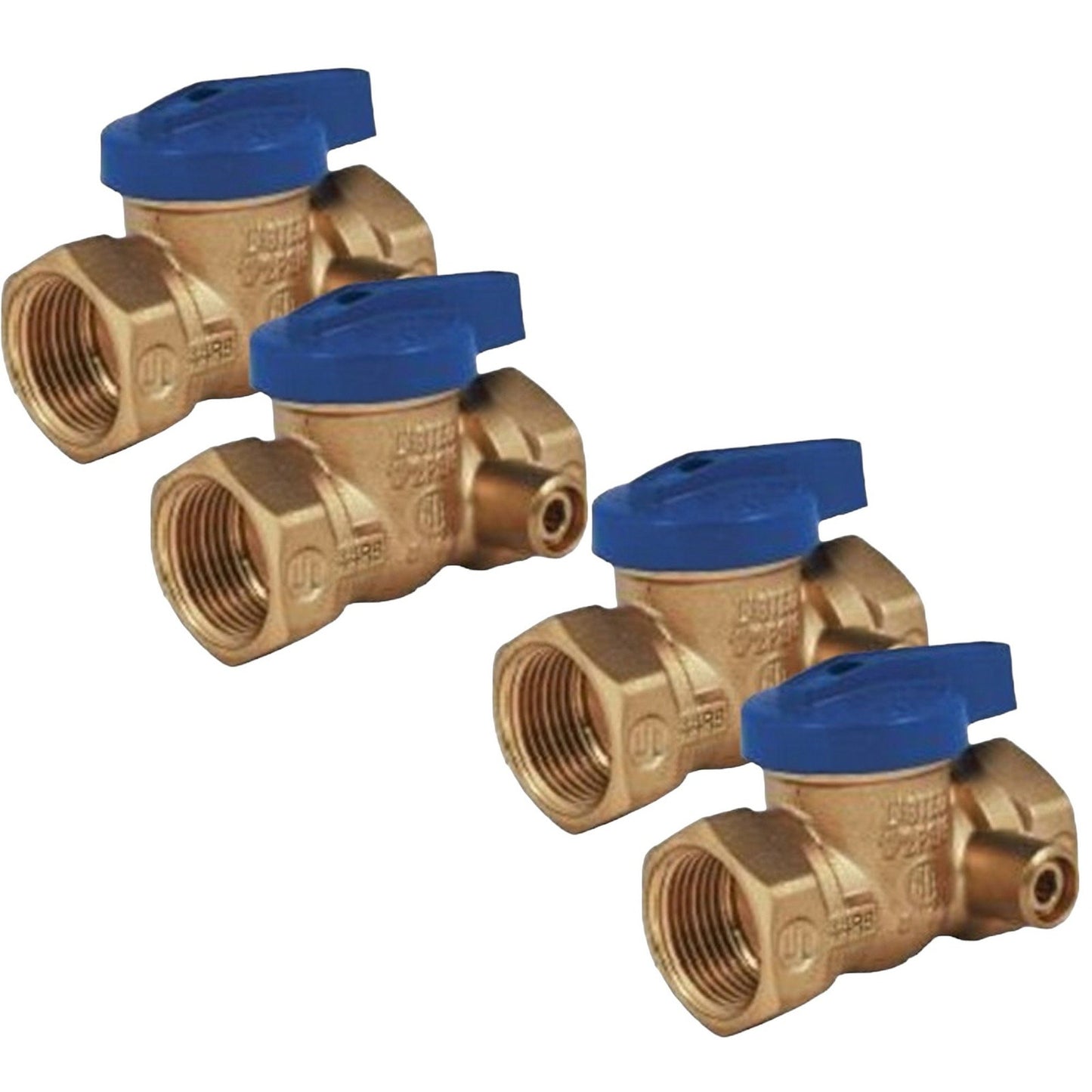 4 CT. Legend Manual Ball Valve: 3/4" Pipe Part#: 102-514. For Fluids and Gases