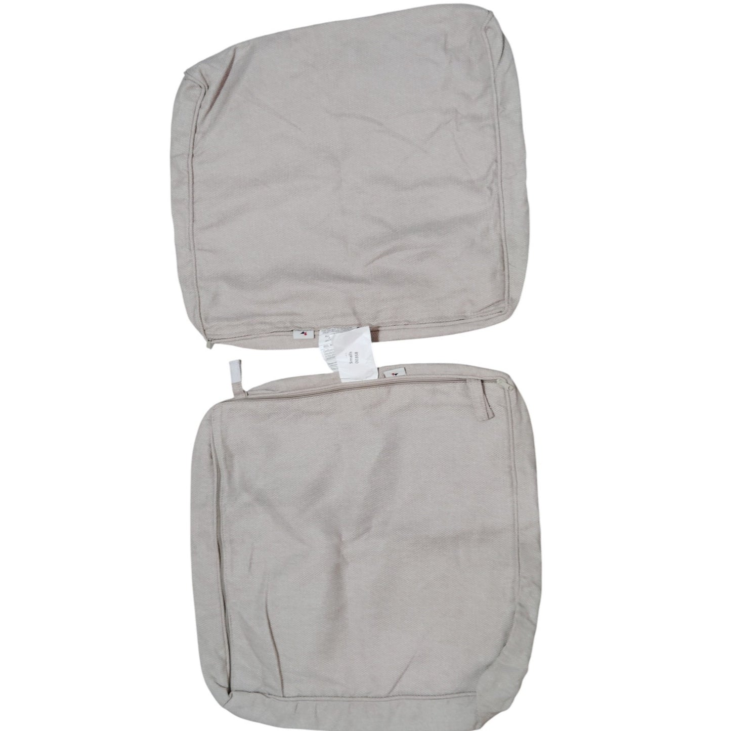 Outdoor Furniture Slipcover Set: Seat: 24"W×24"D & Back: 24.5"W×21"H Taupe Beige