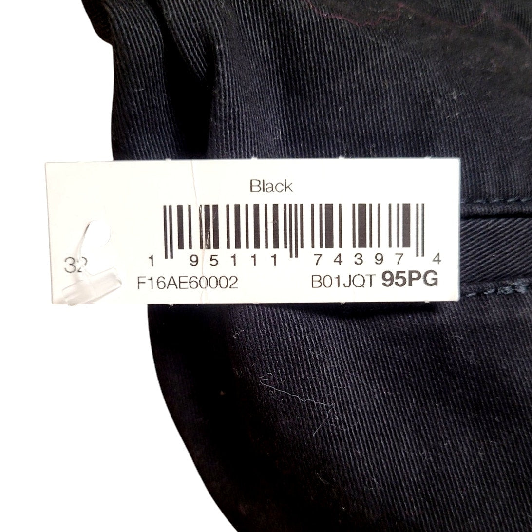 Men's Classic-Fit 9" Chino Shorts, Black, 32