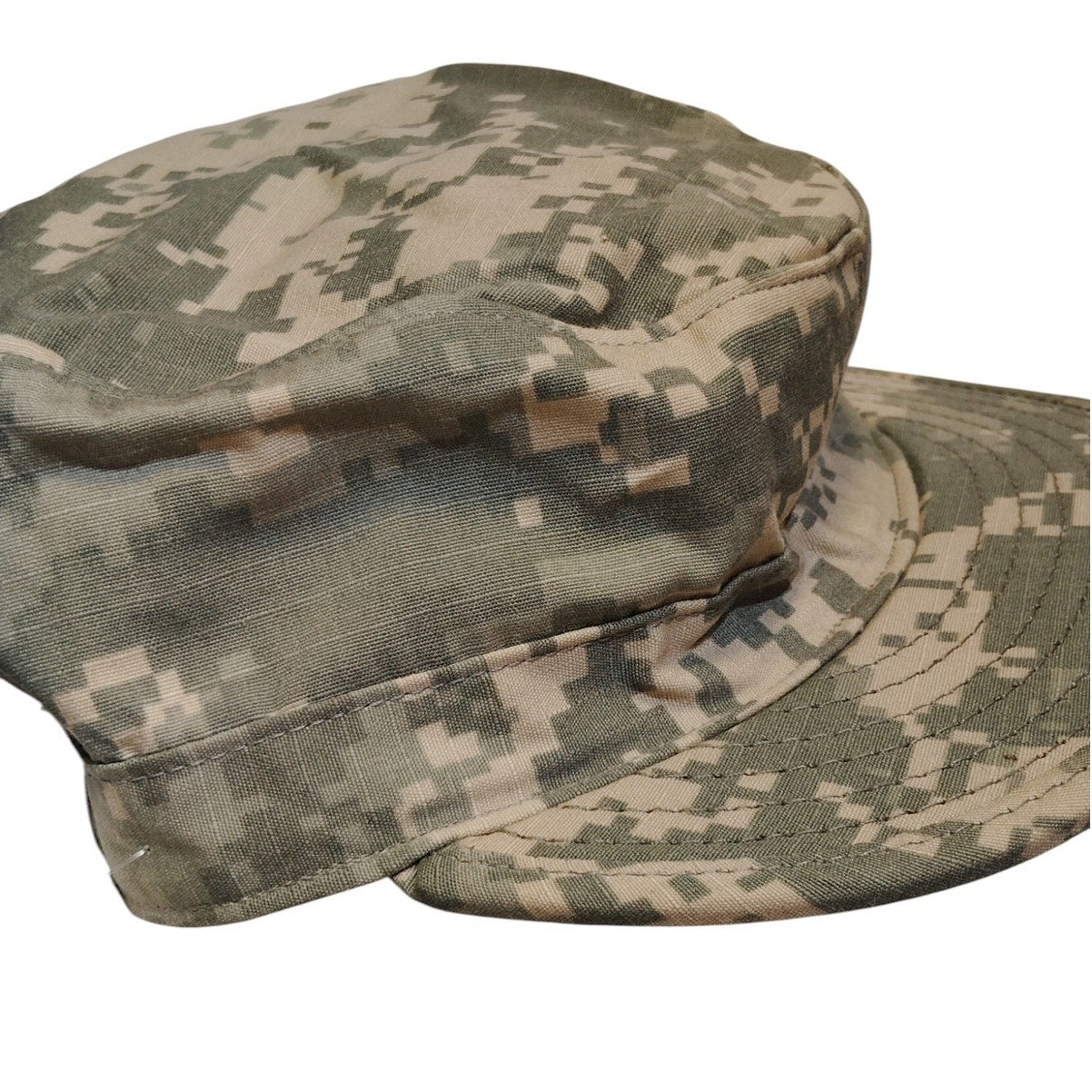 Digital ACU Camo Patrol Cap, Size 6-5/8, Ripstop, Sam Bonk Uniform Co., NWT