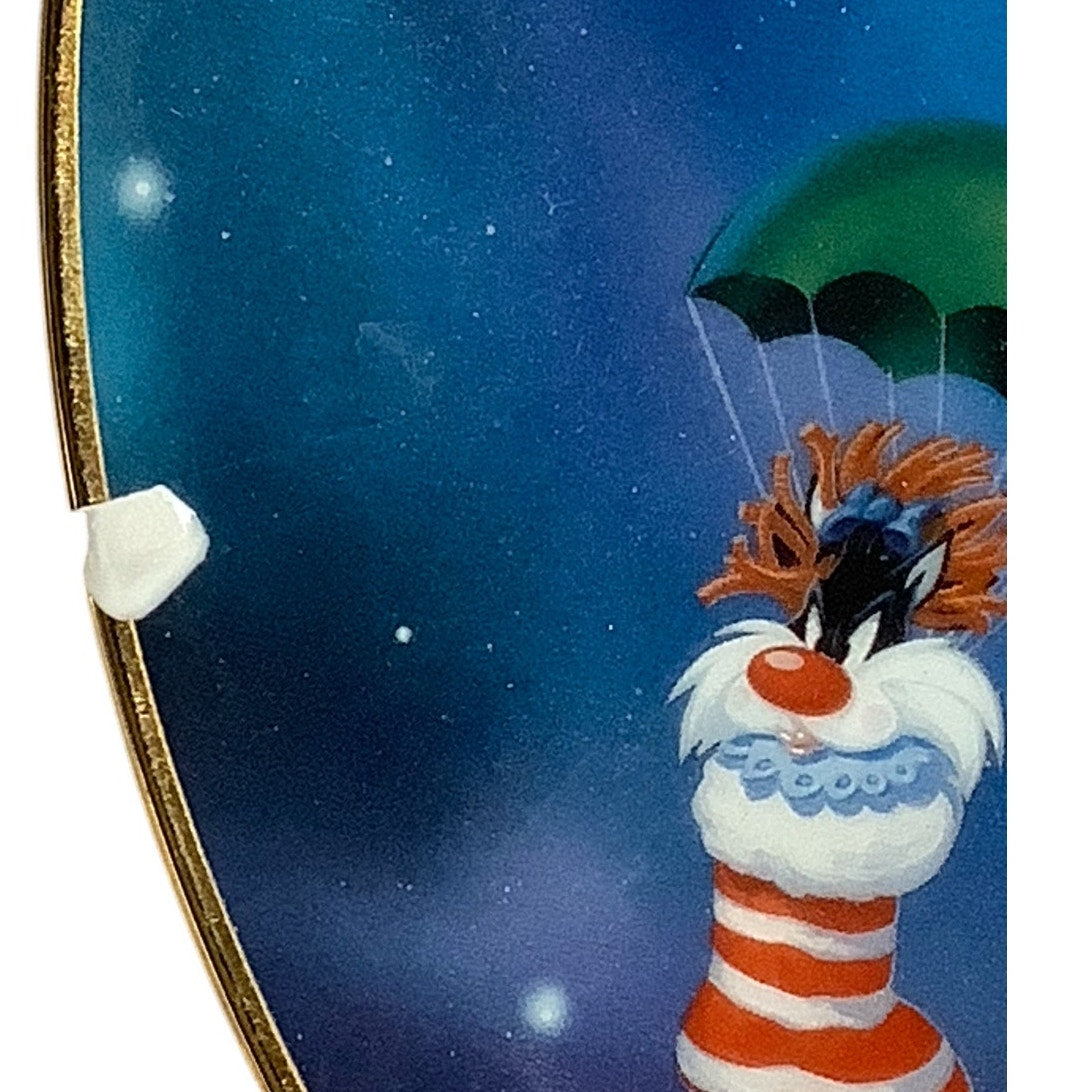 Marvin the Martian Holiday 9.5" Collector Plate: #1102/2500 Jolly Ol' St. Marvin