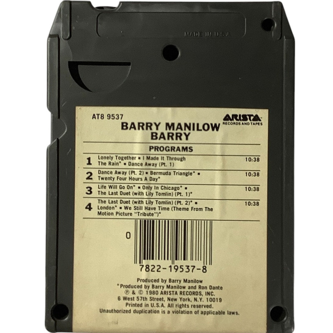 Vintage 8-Track - Barry Manilow - Barry - 1980 Arista Records, AT8 9537