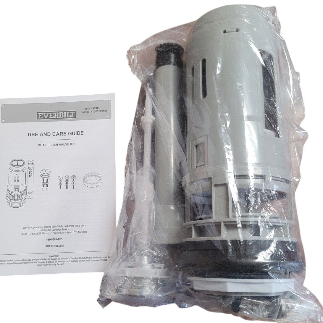 Everbilt Dual Flush Valve for Glacier Bay 3 in. Toilets, NIB