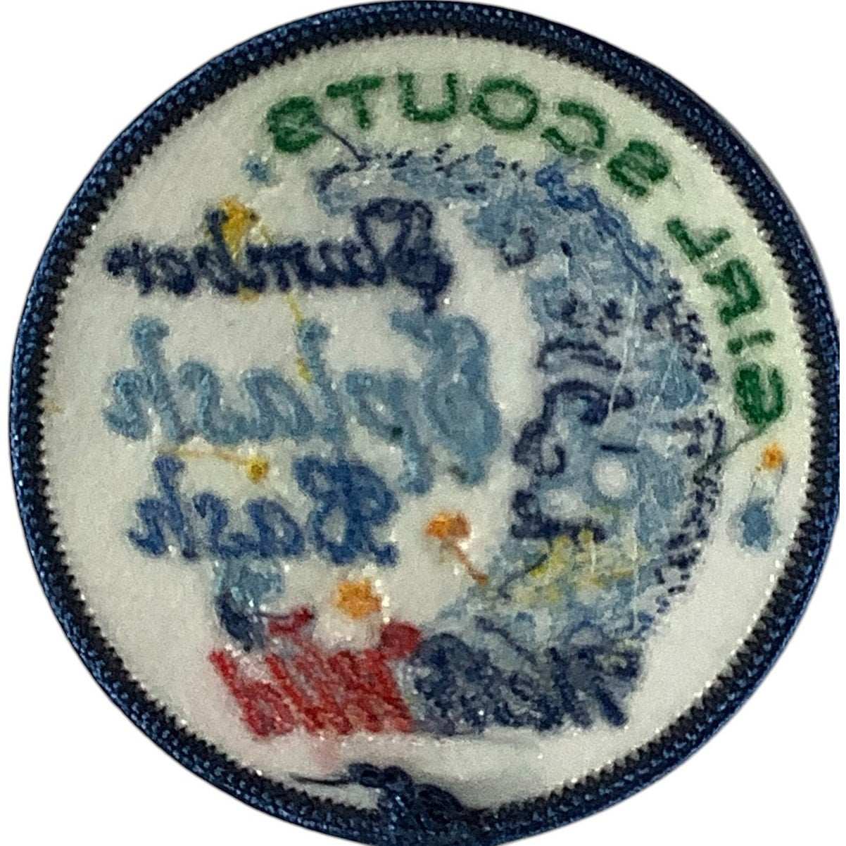 2012 Memorabilia & Patch from Wet'n Wild Girl Scouts Slumber Splash Bash