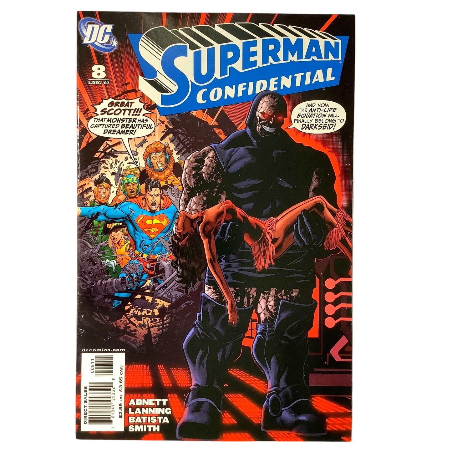 DC Comics, Superman Confidential #8, Dec 2007, NM 9.4