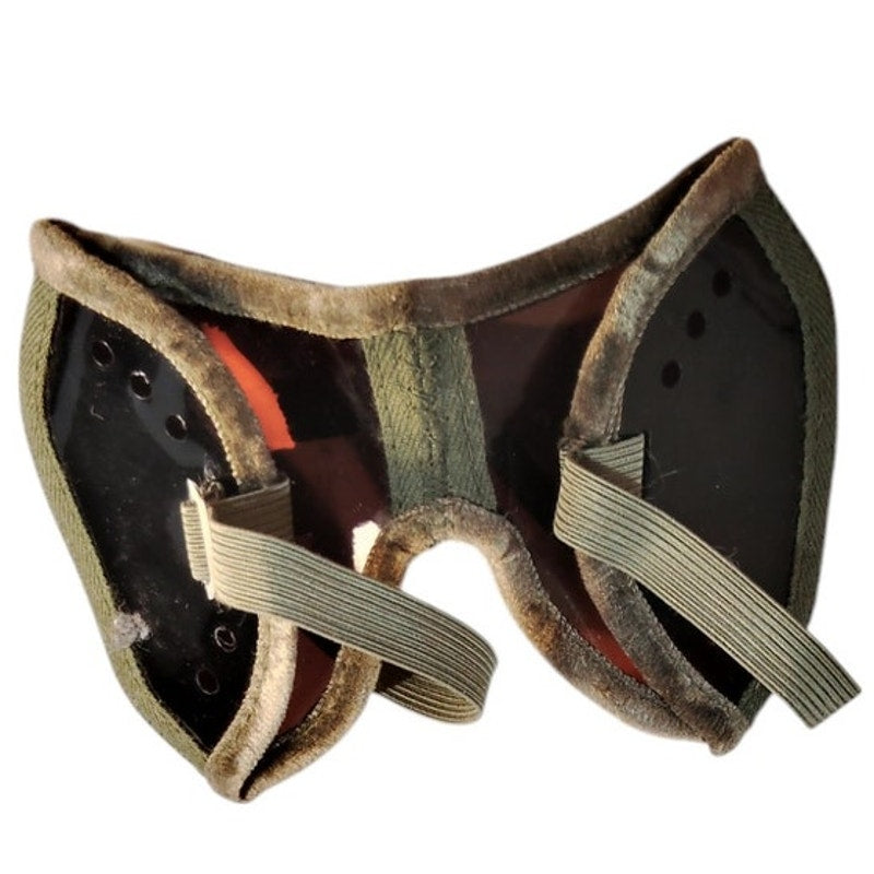 1966 USMC Snow Goggles w/ Case Vietnam Era Military Issue