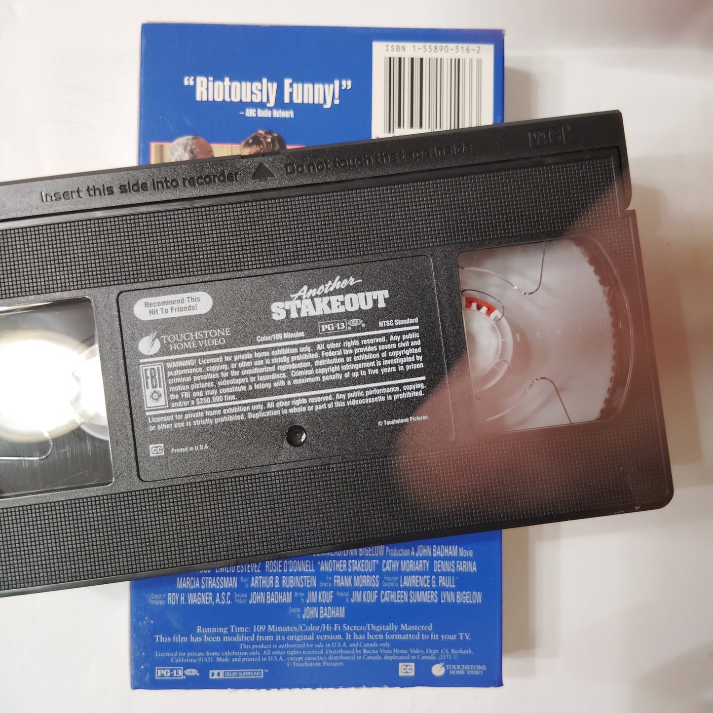Another Stakeout VHS 1993 Richard Dreyfuss Emilio Estevez Rosie O’Donnell Comedy