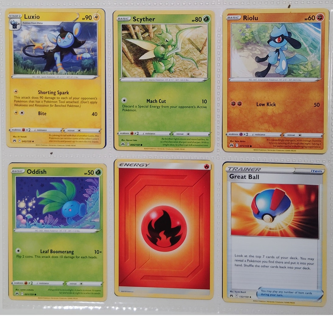 18 Random Pokémon Cards Pictured, Actual Photos Provided