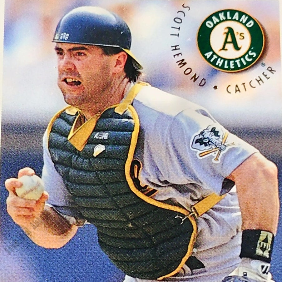 Scott Hemond, Oakland Athletics (A's) #263 1994 Fleer Baseball Collector's Card