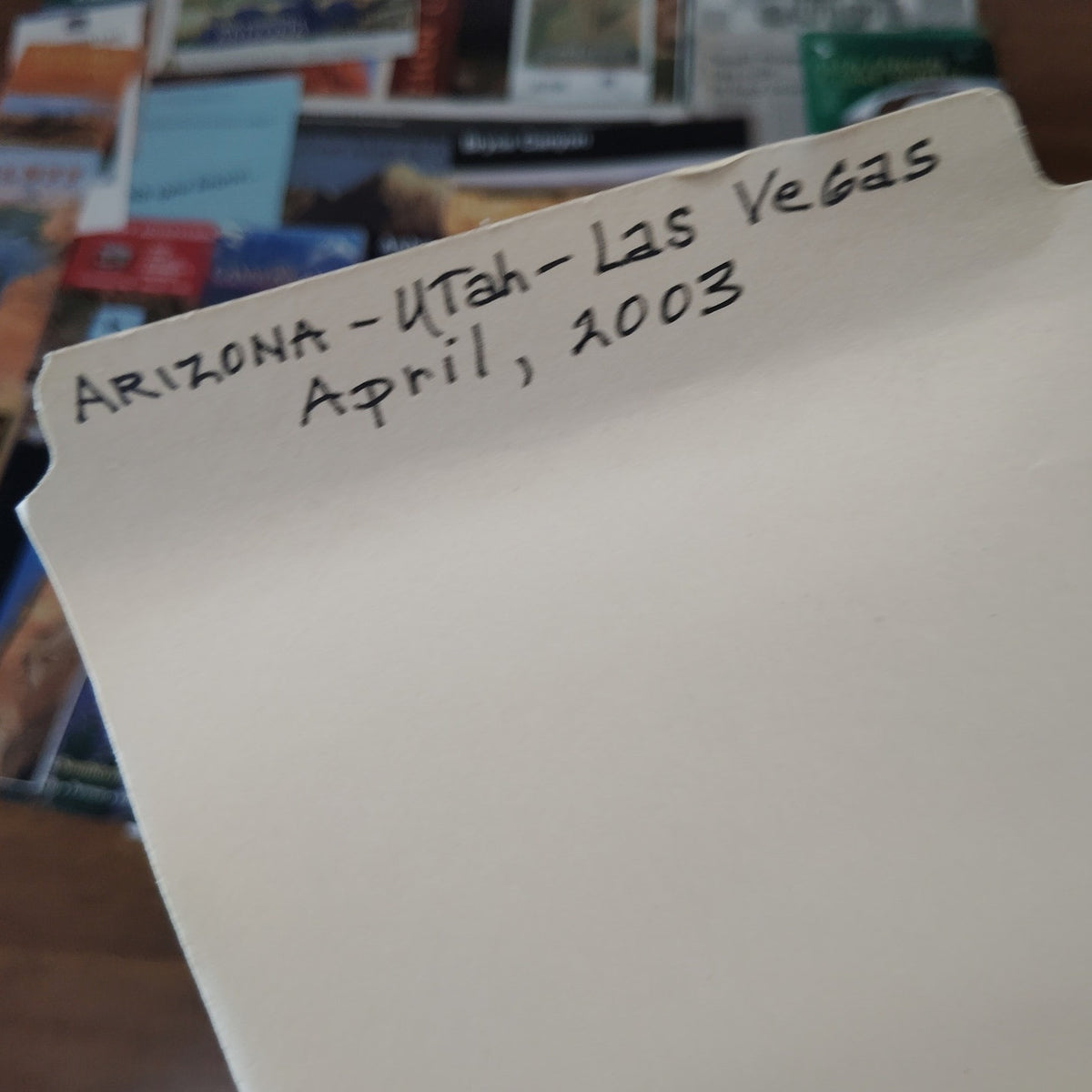 Vintage 2003 Arizona Nevada Utah Travel Ephemera Collection - Maps & Brochures