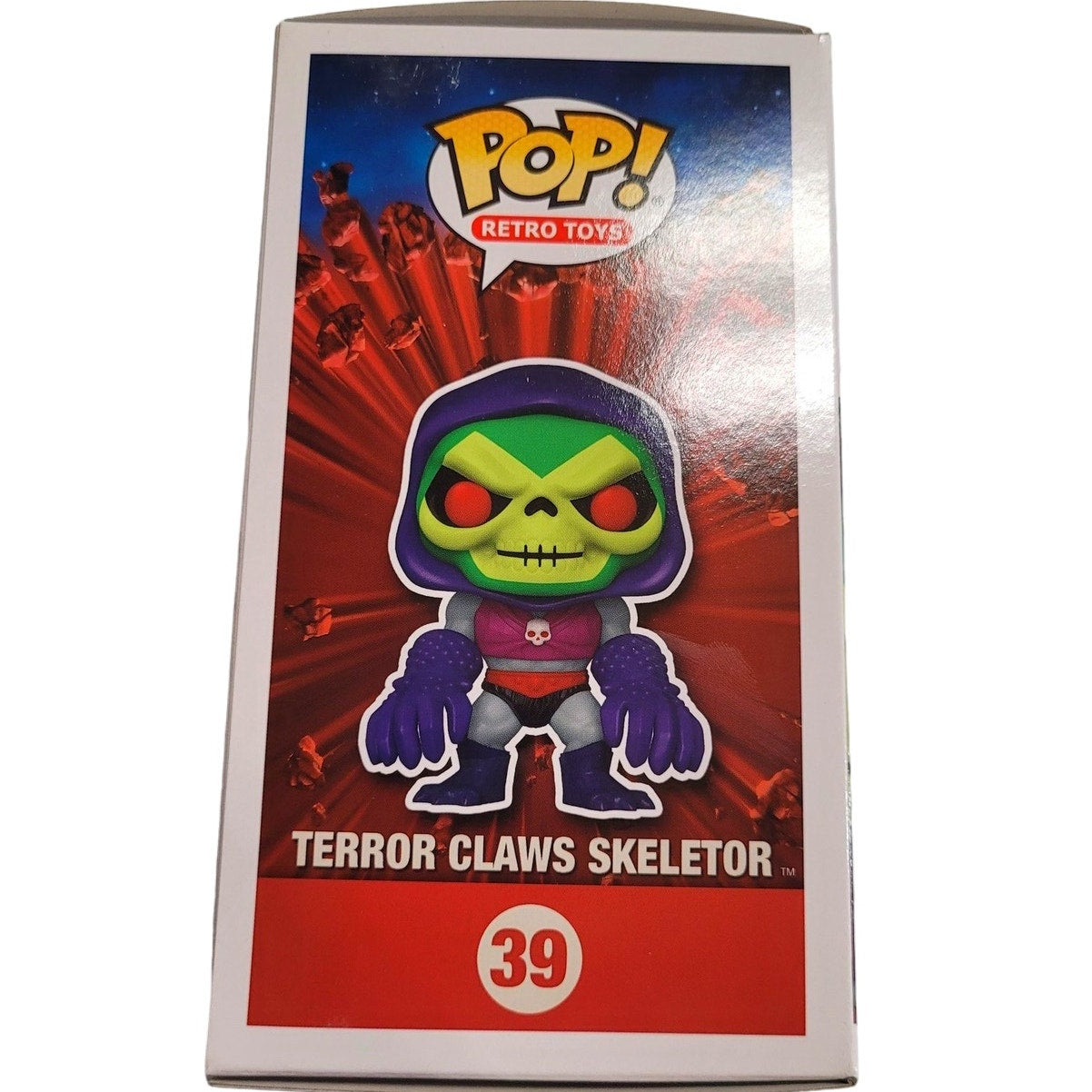 Skeletor with Terror Claws Metallic US Exclusive Pop! Vinyl No.39, DRM211021