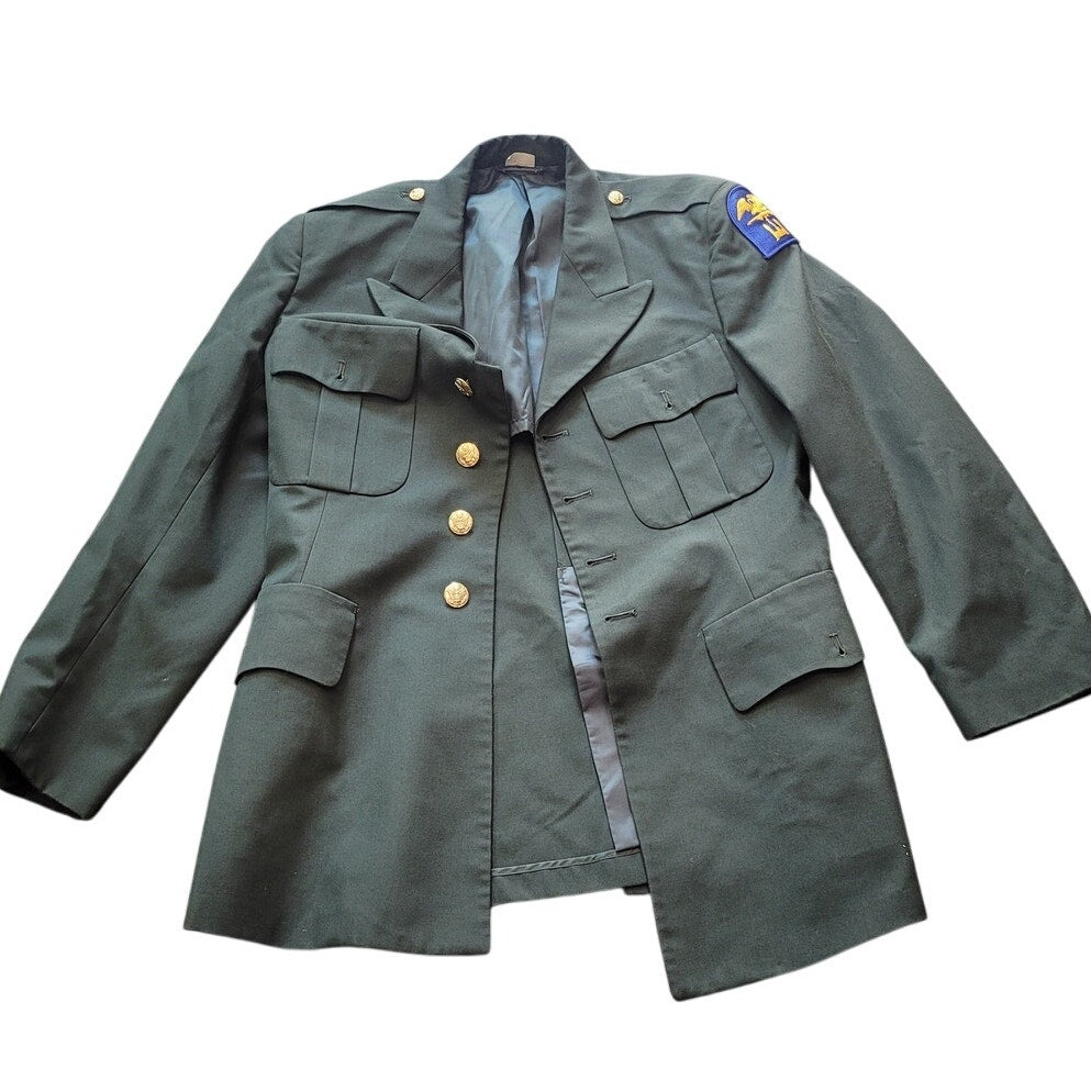 2005 U.S. Army AG-489 Dress Coat – Size 40L, De Rossie & Son Co.