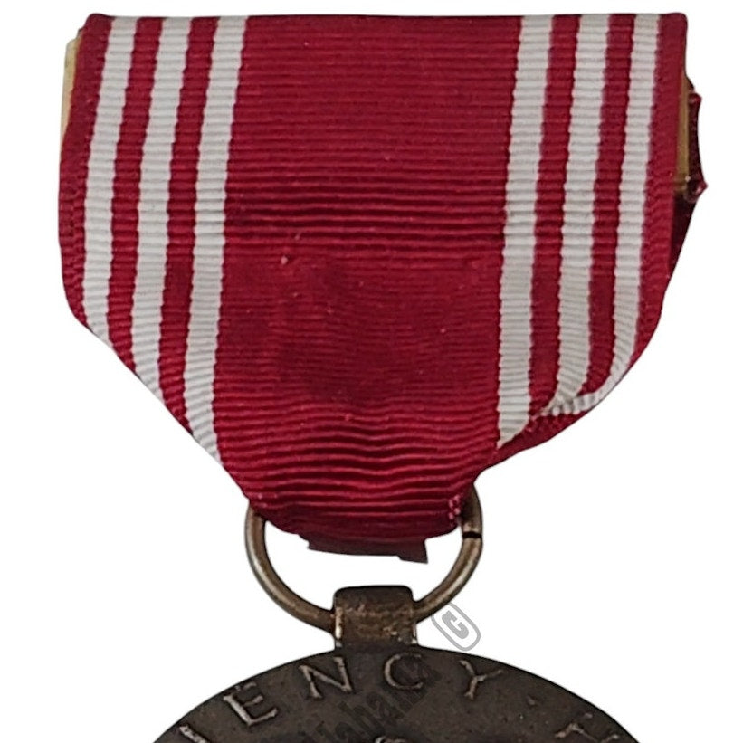 Vintage U.S. Army Good Conduct Medal Pinback, 1-1/4"D x 3"H Overall