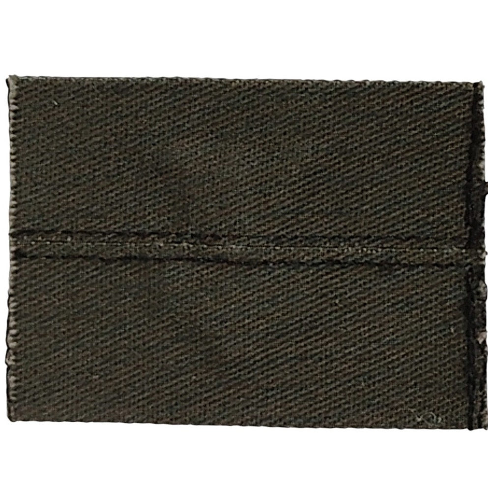 Vintage USN Petty Officer 1st Class E-6 Sew-On Cap Device Emblem OD Green Tactical Patch