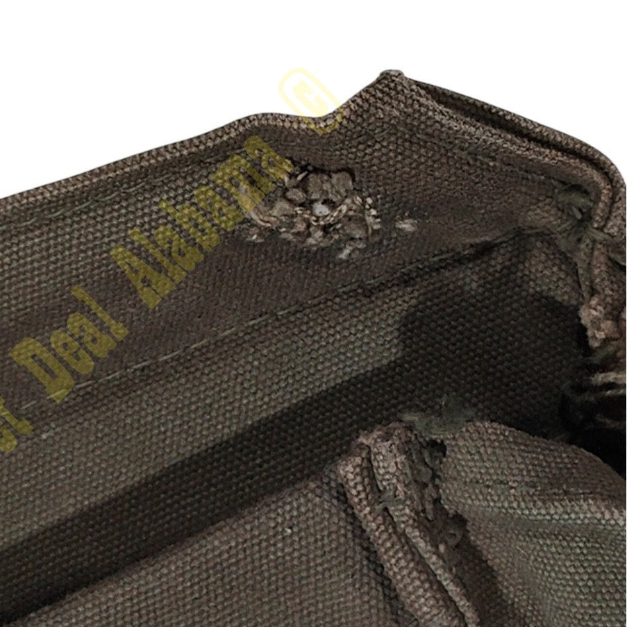 1960/70's Era, US M17 Mask Protective Carrier Bag w/ Straps, Military, Green