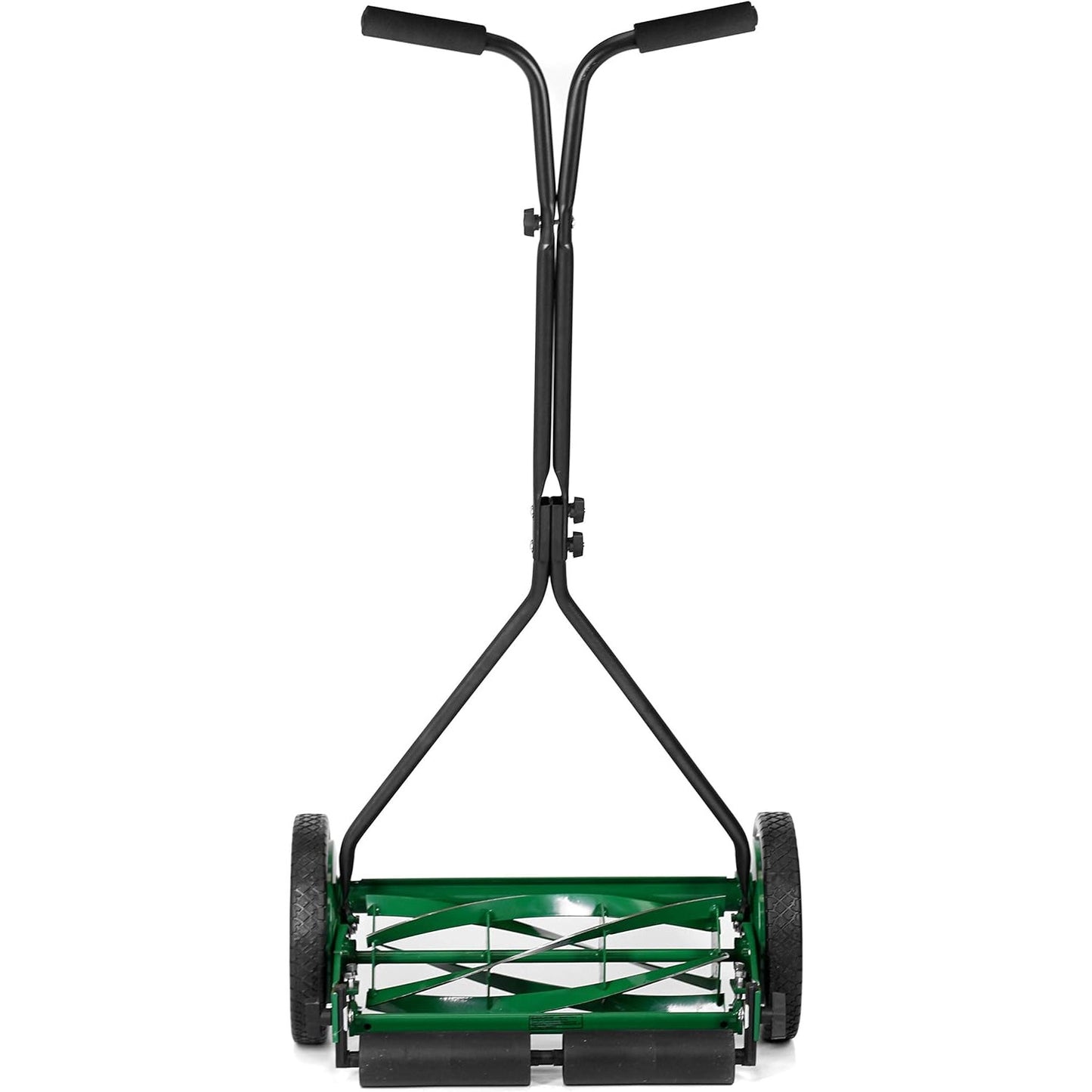 Scotts 415-16S Push Reel Lawn Mower 16" – Manual Grass Cutter, 5-Blade, Green