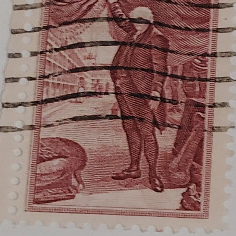 1955 3¢ PA Academy of the Fine Arts Stamp - Scott #1064 – Charles Willson Peale