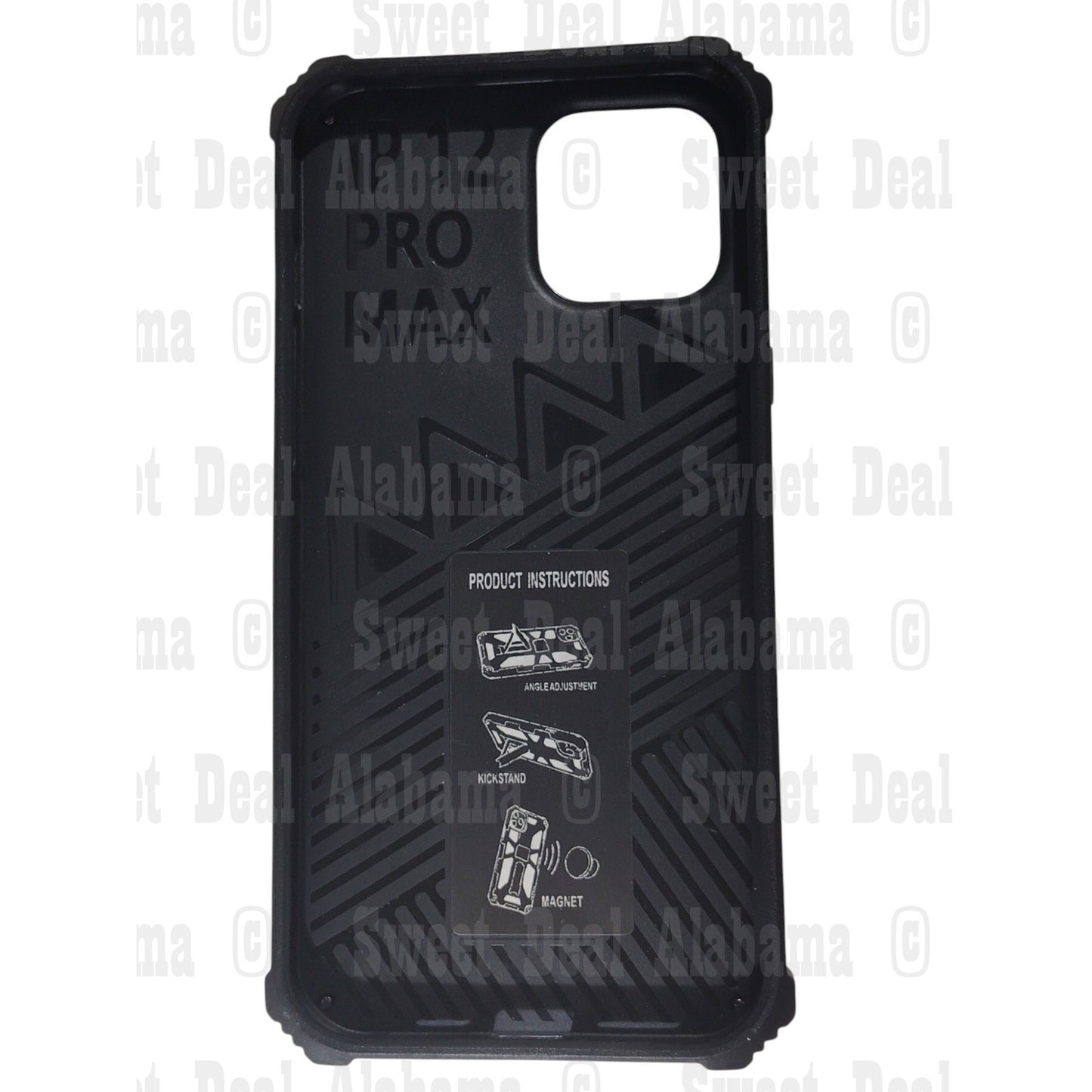 Kuerry Cellphone Case For iPhone 12 Pro Max (6.7"), w/ 2 Screen Protectors