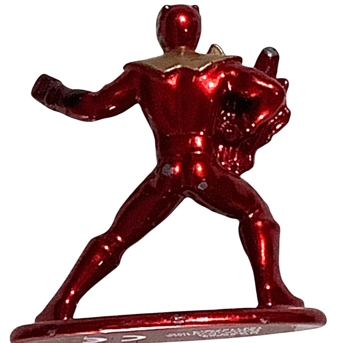 The Power Rangers 1.65" Die-cast Nano Metalfig, Red Psycho Ranger w/ Shield