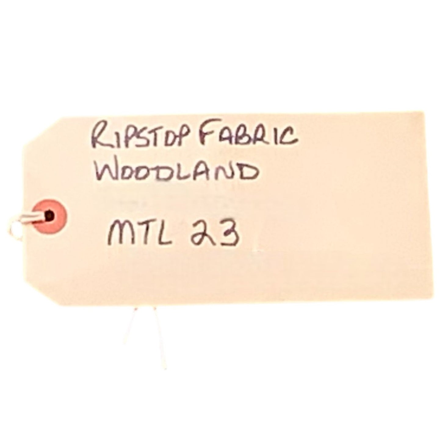 Vintage Military Woodland Ripstop Fabric MTL-23, 65"W x 36"L