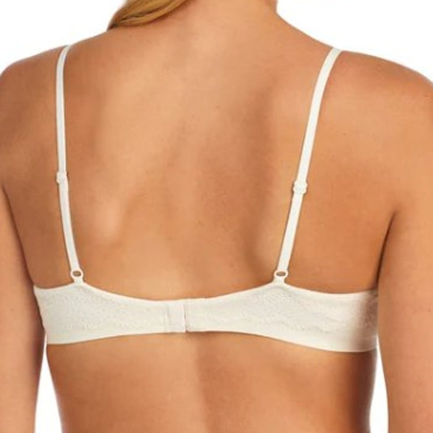 Cuddl Duds Softwear Smooth T-Shirt Bra, Women's, Size: 38 C, Whisper (Natural)