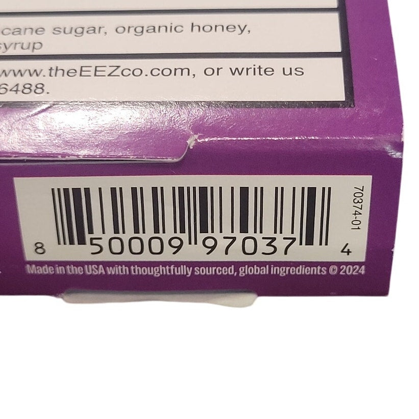 Eez Co. Sootheez Organic Throat Soothing Drops – Birthday Cake – 14ct