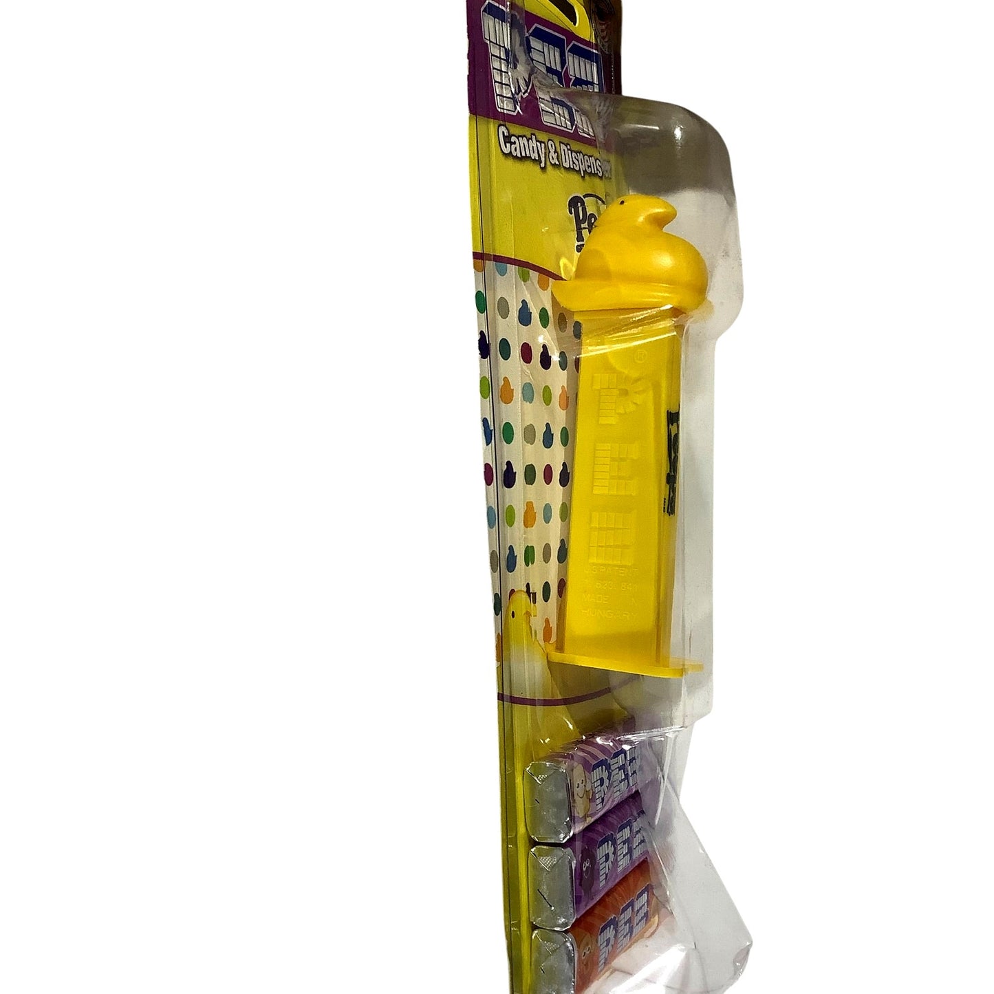 Peeps Yellow- Pez Collectible Dispenser Sealed NIP Product