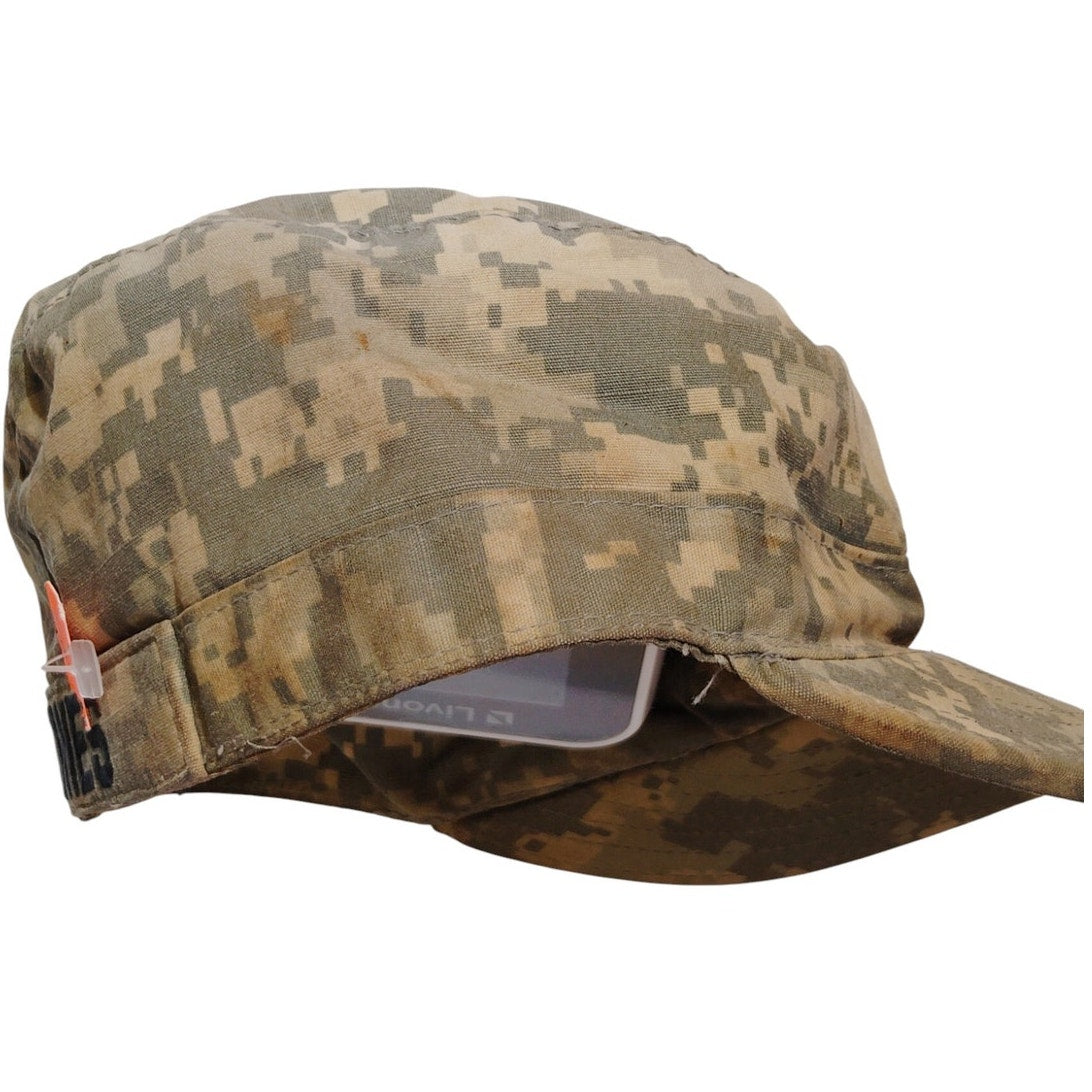 Digital ACU Patrol Cap Size 7 Ripstop Tru-Spec W3 Rank Device Name Tape “Jones”