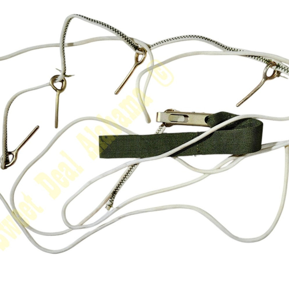 Reinforced Strap Assembly, Web Handle w/ Quick Release Clip, Paracord w/ 4 Pins