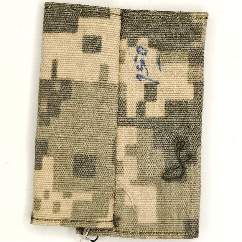 Vintage US Army Specialist SPC E‑4 Rank Loop Patch ACU Digital 4" × 2‑3/8" NOS