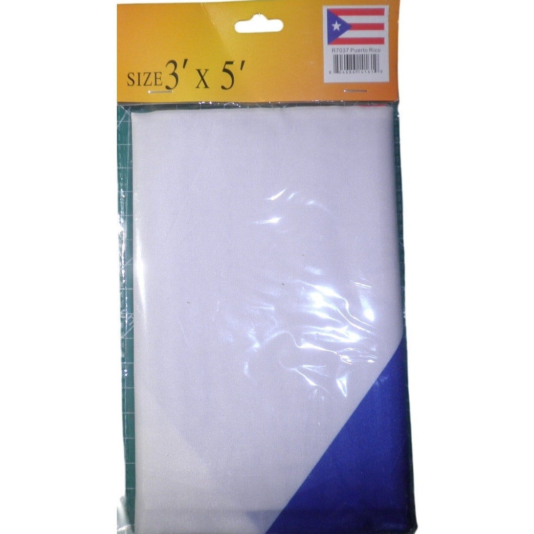 Puerto Rico Flag, 3' x 5' 68D Poly Flag / Banner