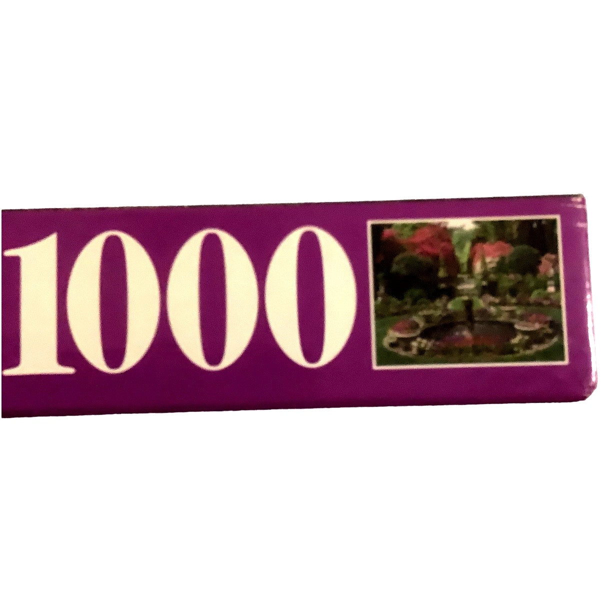 1993 Hasbro MB 1000 PC Jigsaw Puzzle, Garden in Bloom, PA #4962-8 NIB Ages 12+