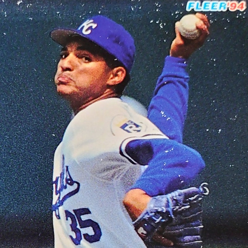 Hipolito Pichardo Kansas City Royals, #171, 1994 Fleer Baseball Collector's Card
