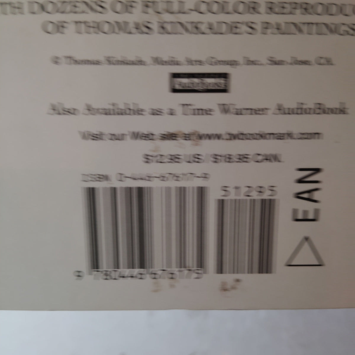 Thomas Kinkade Lightposts for Living Paperback 2000 LN Joyful Life