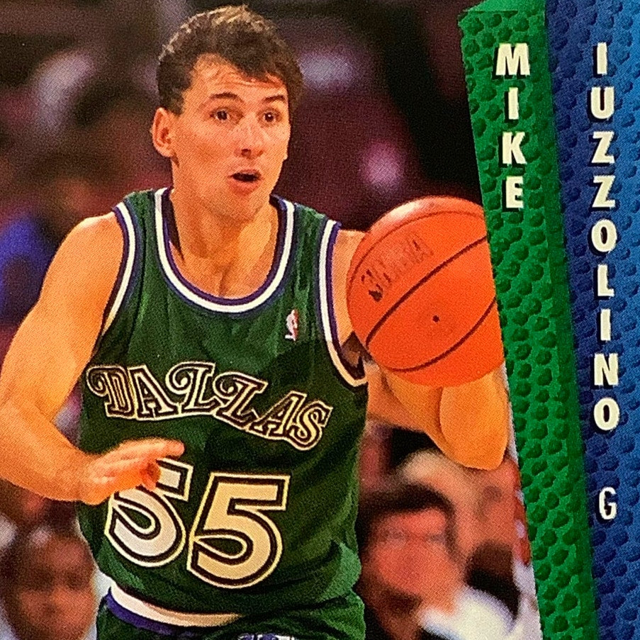 Mike Iuzzolino (G), Card #51, Dallas Mavericks, 1992-93 Fleer NBA