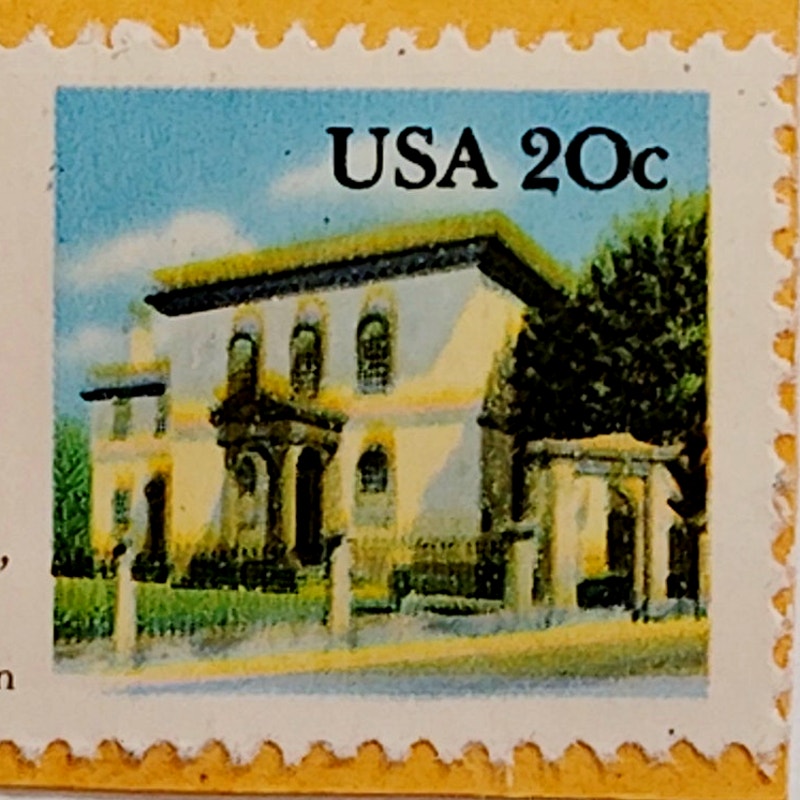 1982 USA 20¢ Touro Synagogue Scott 2020 – Religious Freedom Issue - Canceled